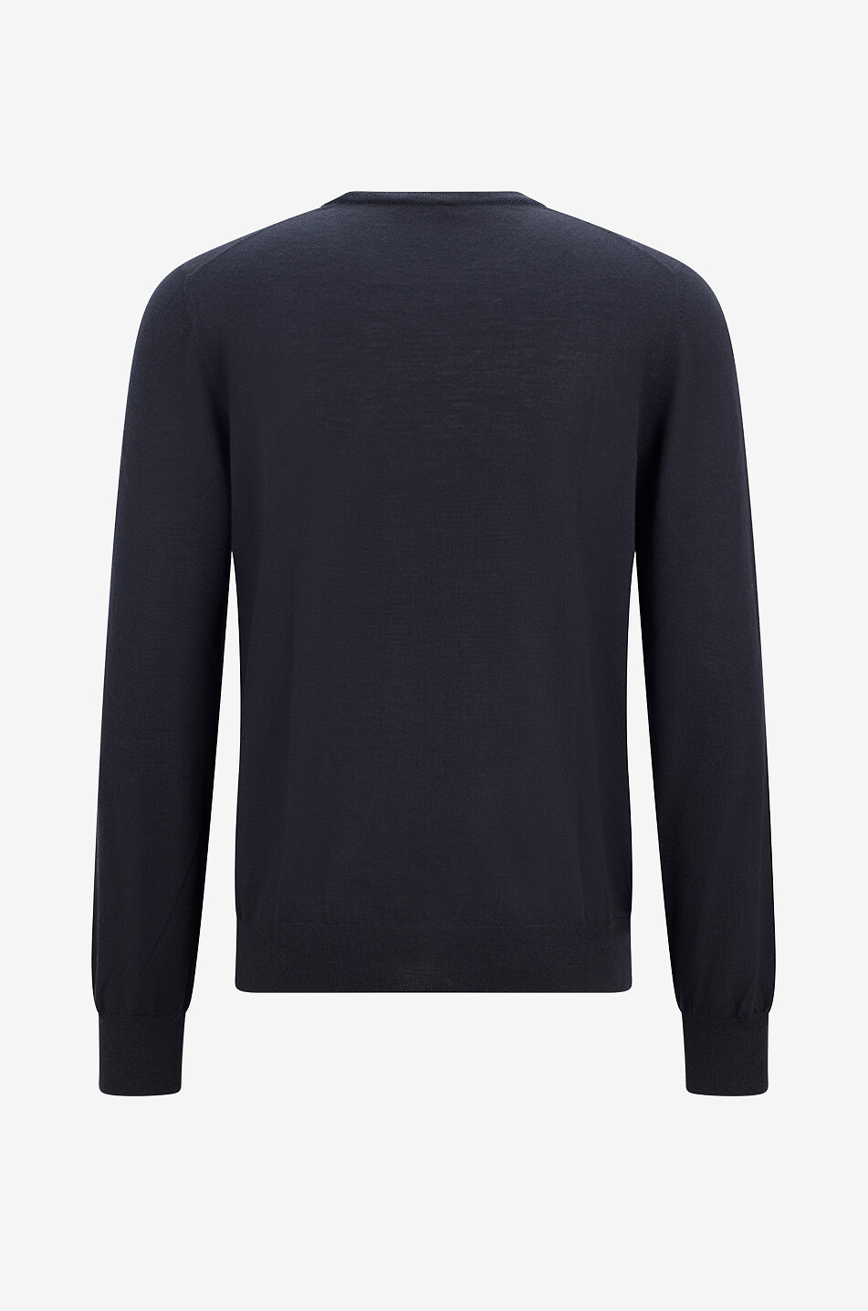 BONGÉNIE Pull à col rond en cachemire Homme NOIR 2