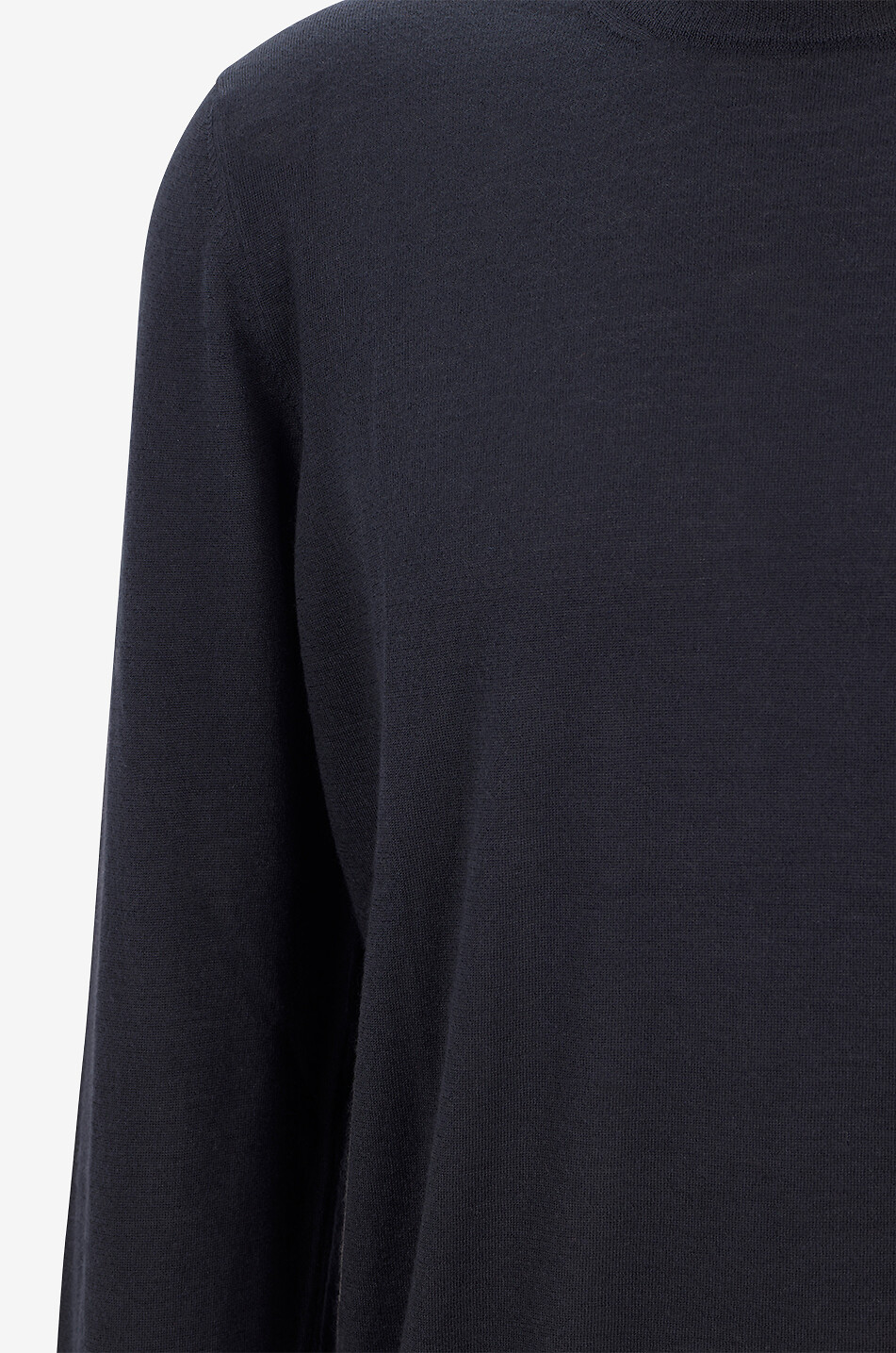 BONGÉNIE Pull à col rond en cachemire Homme NOIR 3