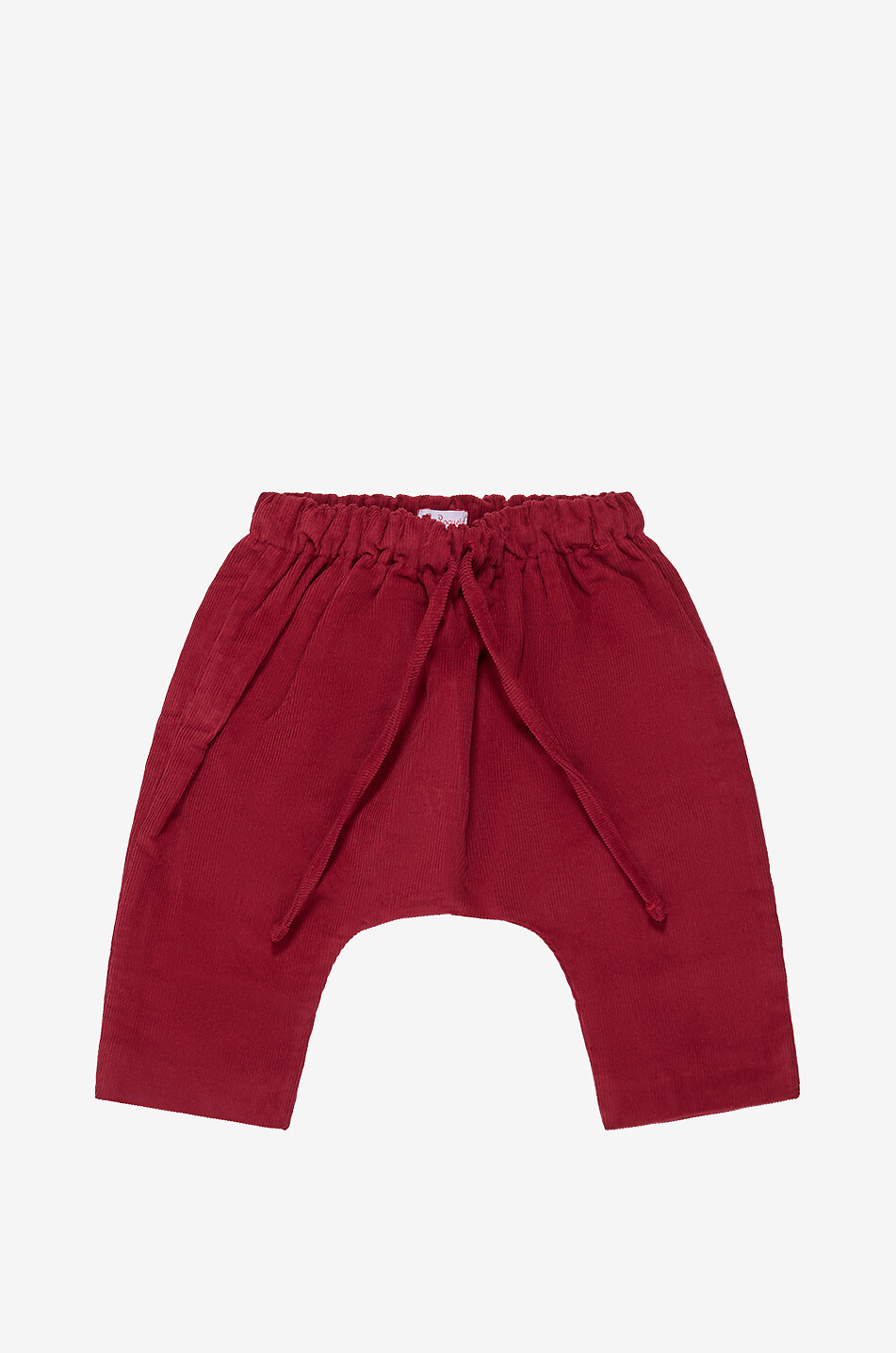 Pantalon sarouel en velours côtelé de coton bébé Alex
