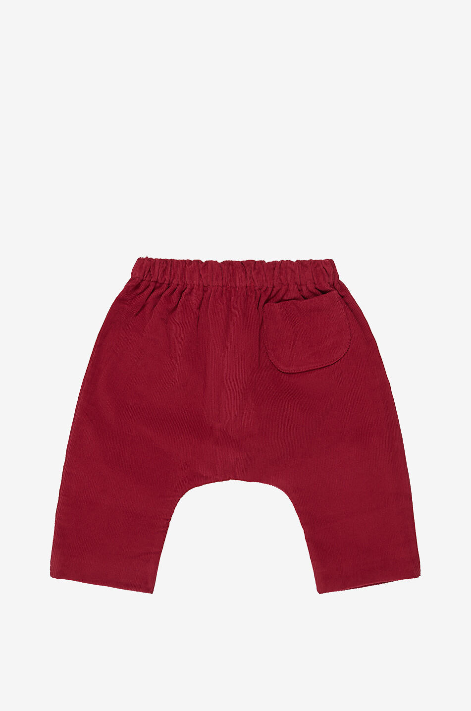LA COQUETA Pantalon sarouel en velours côtelé de coton bébé Alex Bébé ROSE FONCÉ 2