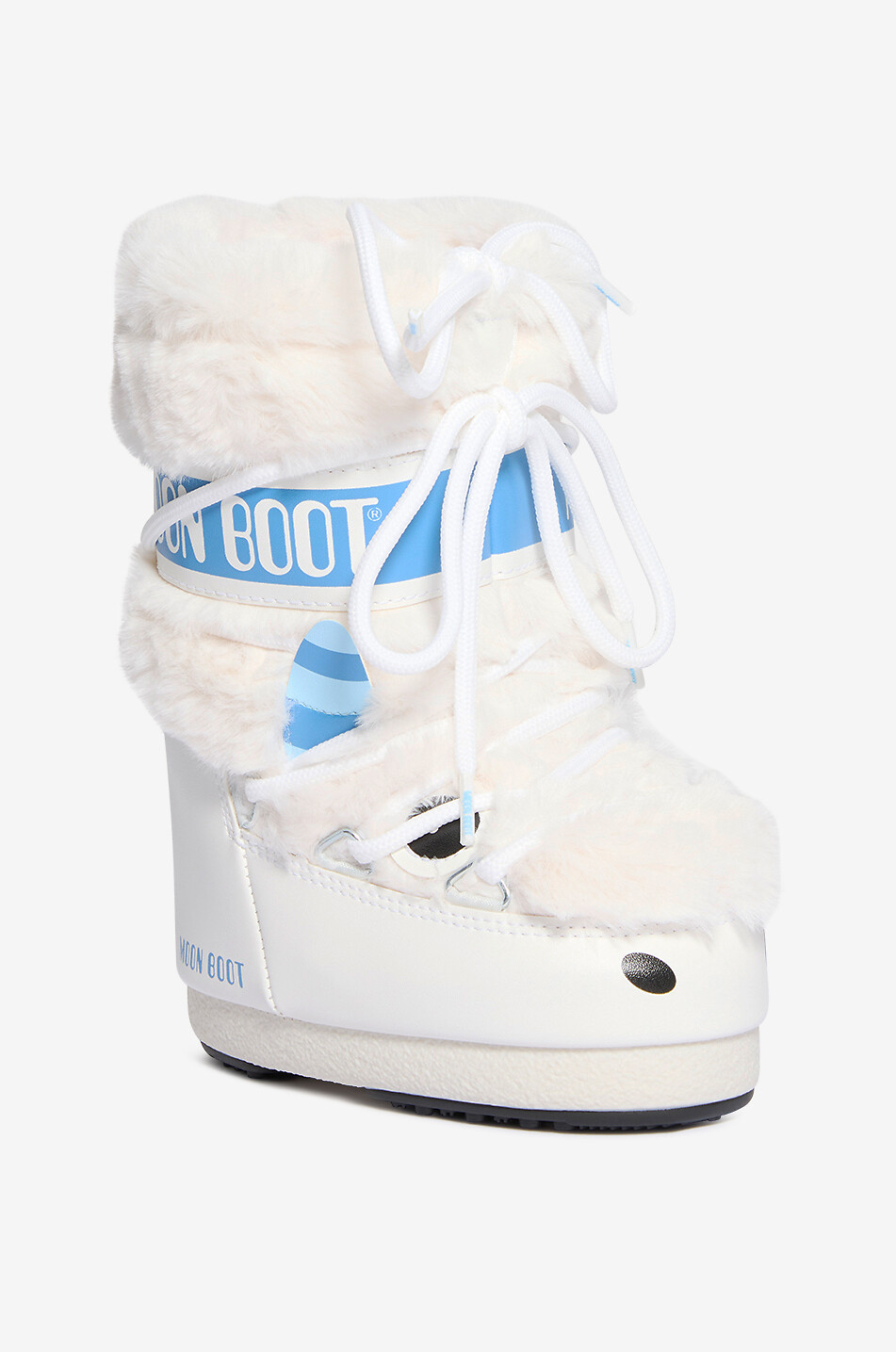 MOON BOOT Mädchen-Schneestiefel Icon Little Yeti Mädchen WEISS 1