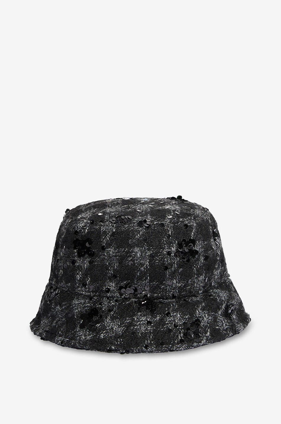 CATARZI 1910 Chapeau cloche en tweed à sequins Gstaad Femme GRIS 2
