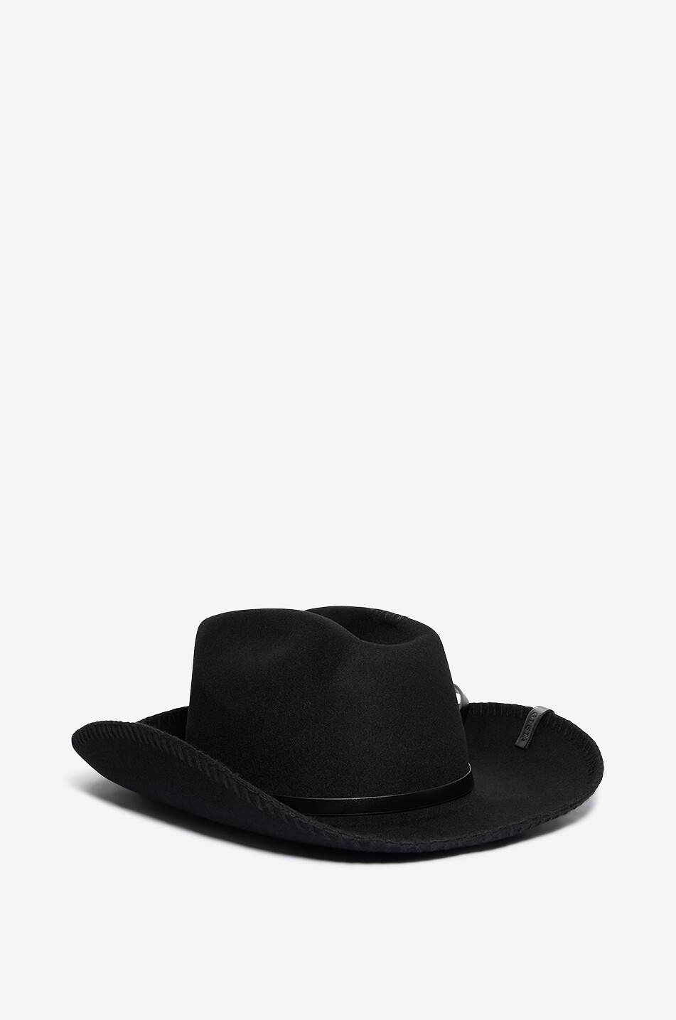 CATARZI 1910 Chapeau cowboy en laine mérinos Sestriere Femme NOIR 2