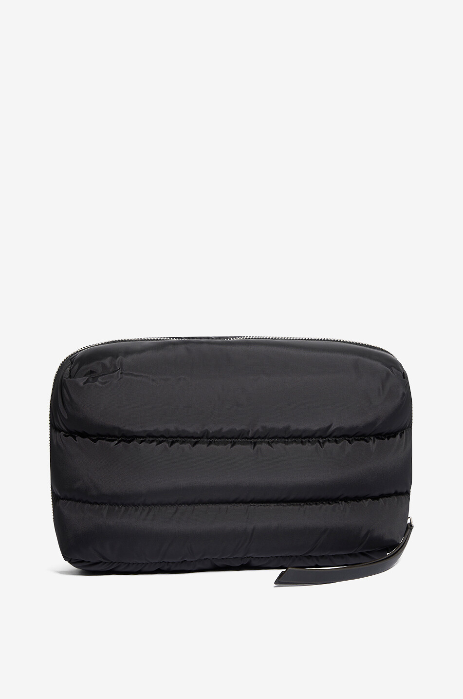 MONCLER Trousse de toilette matelassée en tissu technique Caradoc Femme NOIR 3