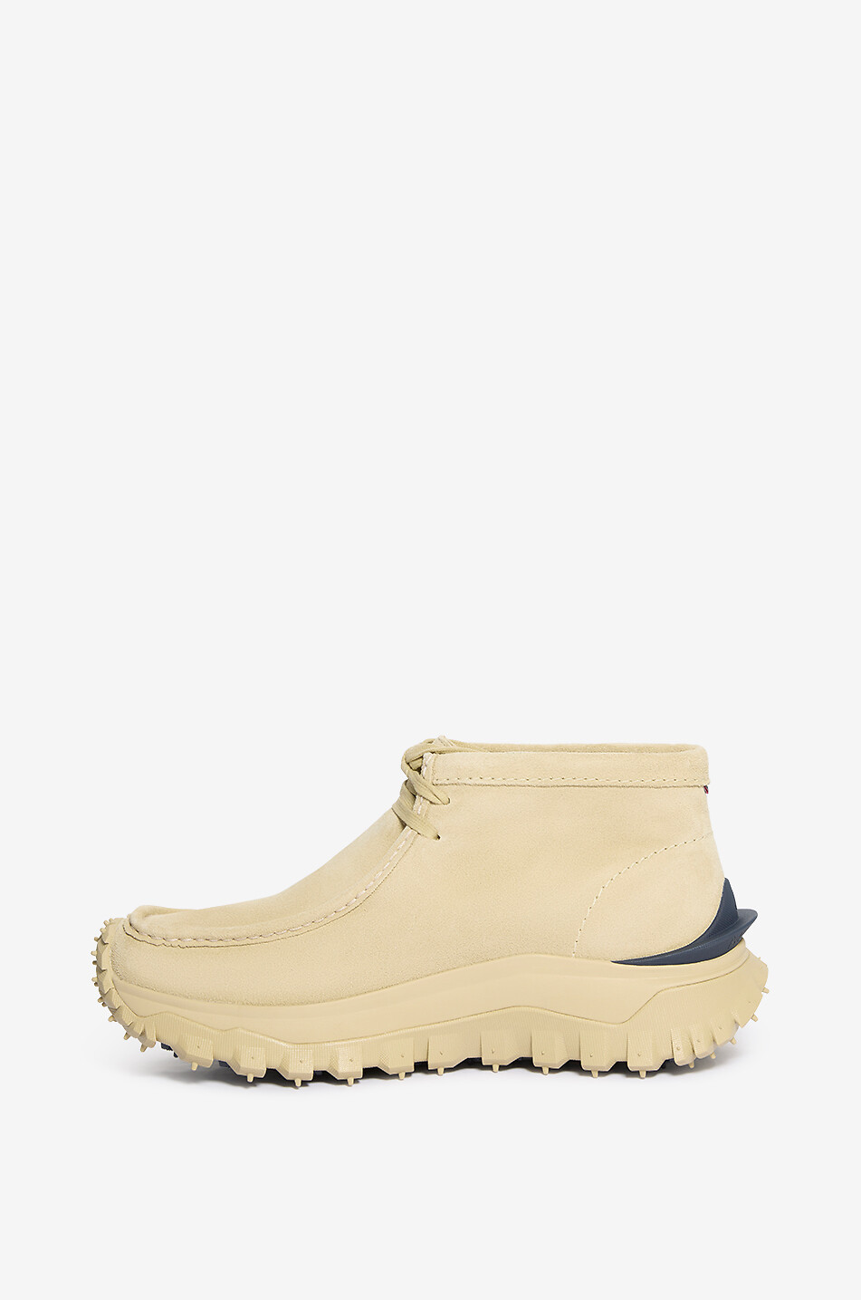 MONCLER Trailgrip Wallabee Gore-Tex suede lace-up ankle boots Men BEIGE 3
