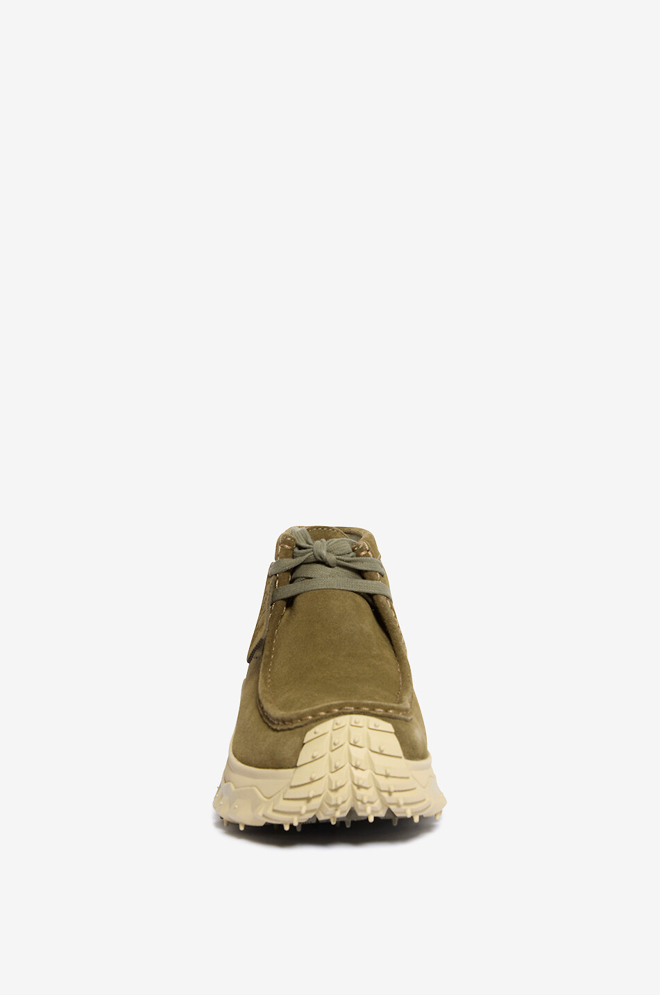 MONCLER Trailgrip Wallabee Gore-Tex suede lace-up ankle boots Men KHAKI 2