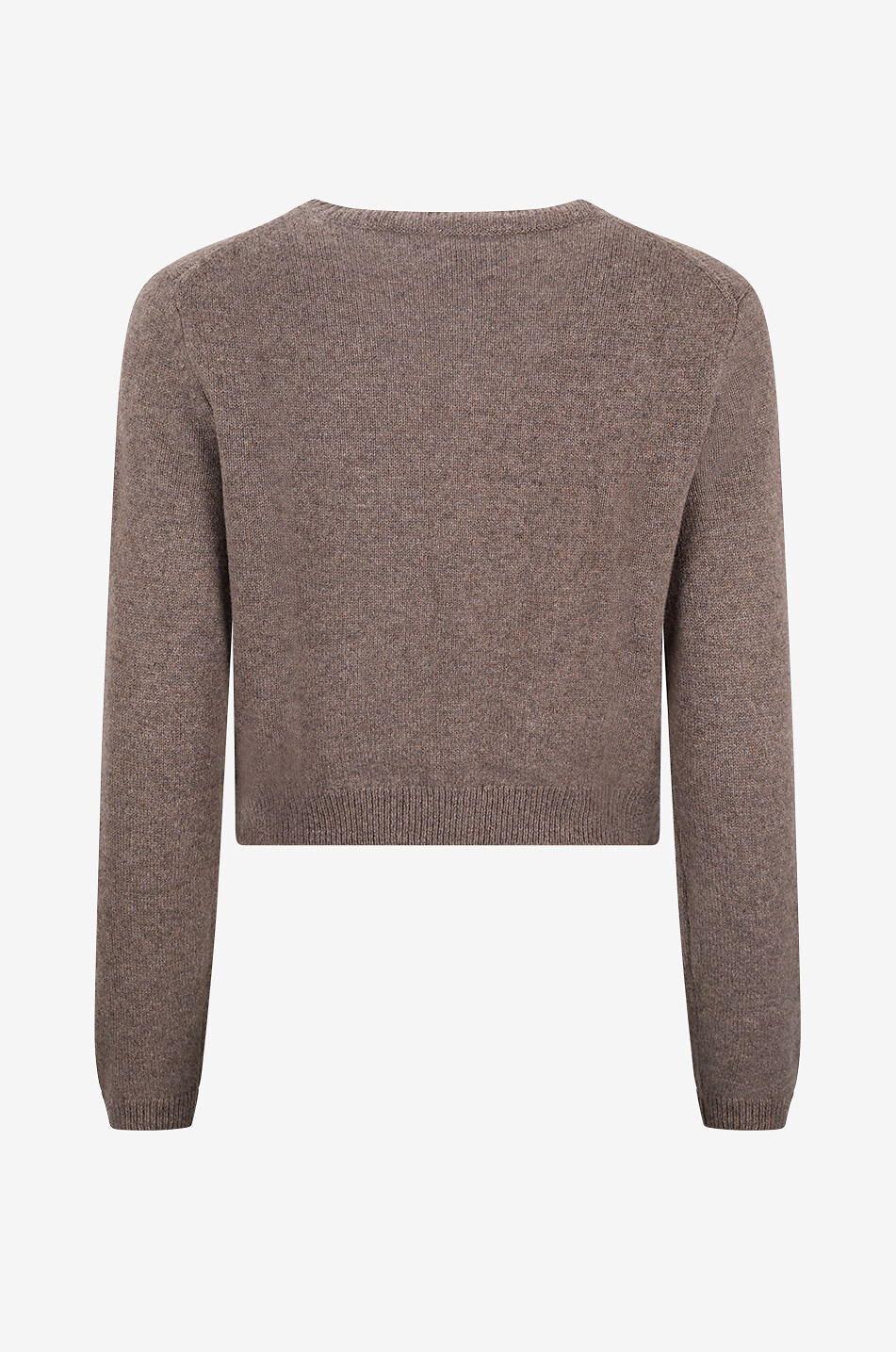 REFORMATION Cardigan bouttoné à col rond en cachemire mélangé Clara Femme GRIS 2
