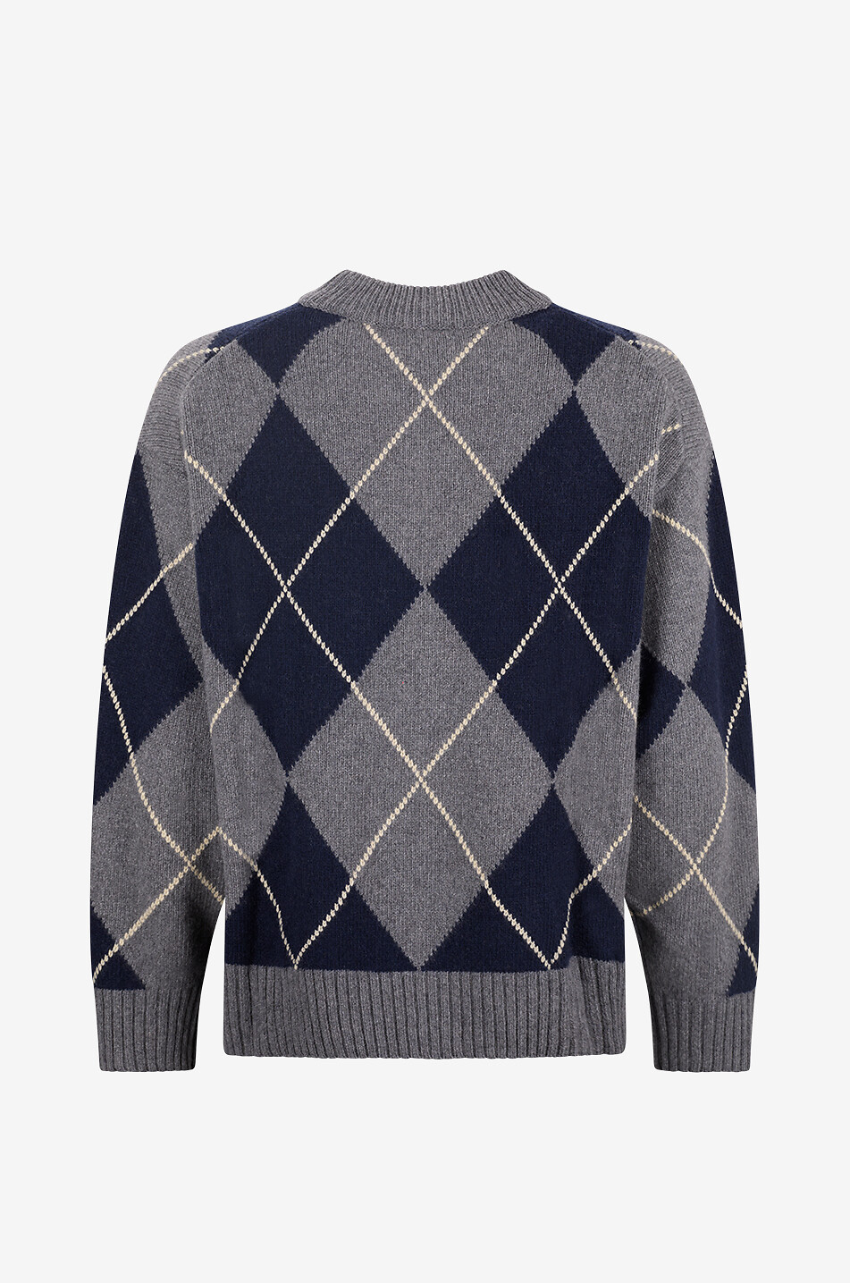 REFORMATION Cove oversized mixed cashmere check jumper Women MULTI COLOURED 2