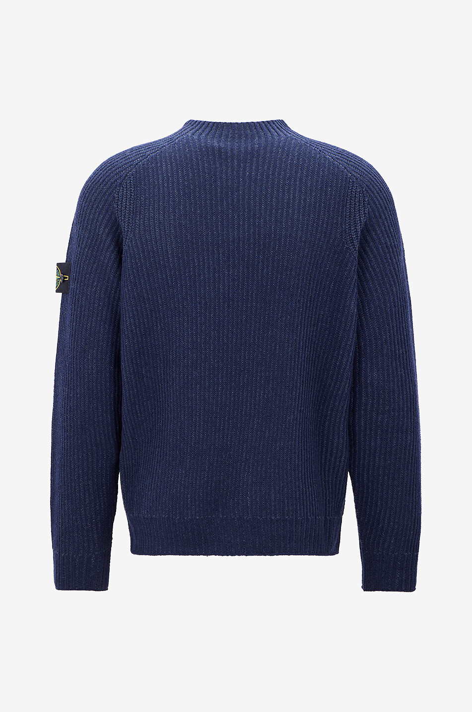 STONE ISLAND Gerippter Kaschmirpullover mit Rundhalsausschnitt 5100043 Herren DUNKELBLAU 2