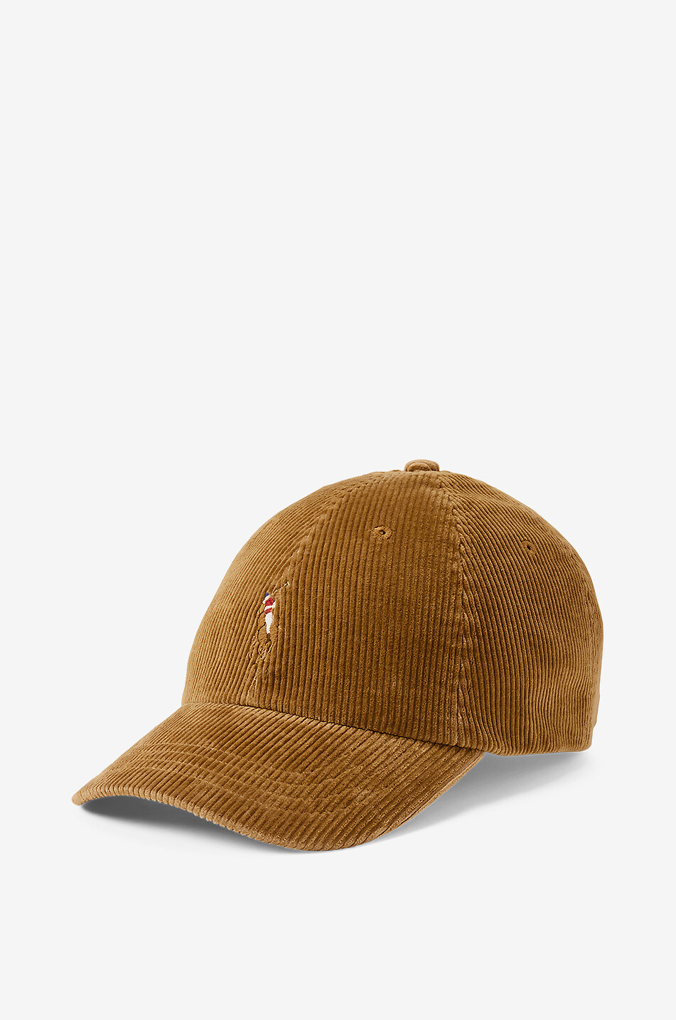 Pony corduroy baseball cap