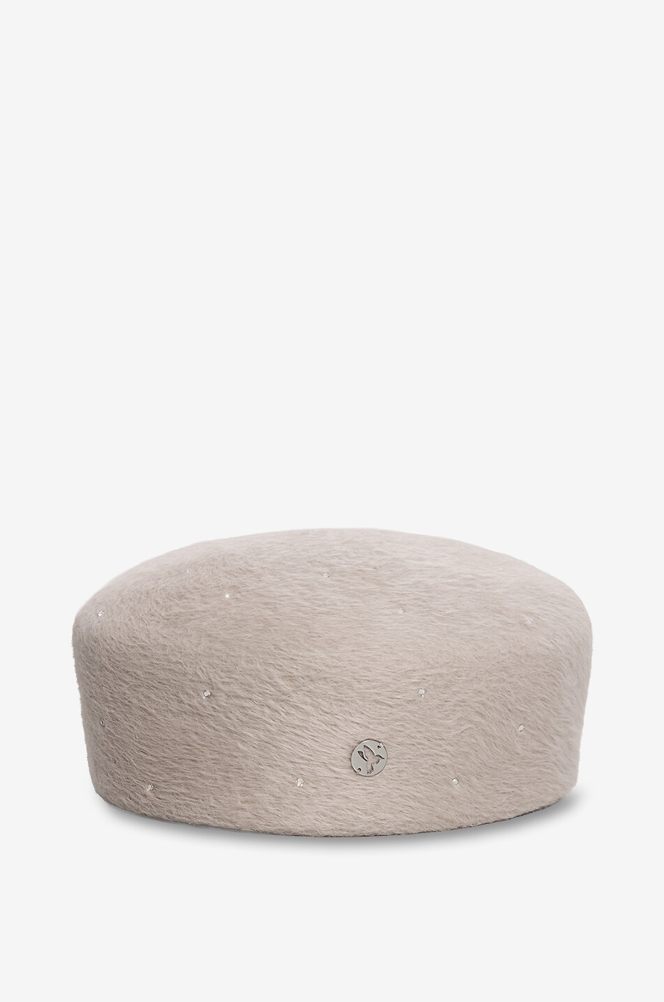 BY VANJA JOCIC Chapeau ovale à ornement décoratif Femme BLANC 2