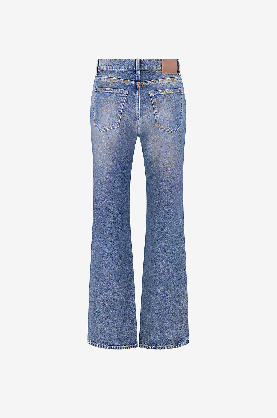 OUR LEGACY Jean bootcut en coton organique Carlson Cut Homme BLEU FONCE 2