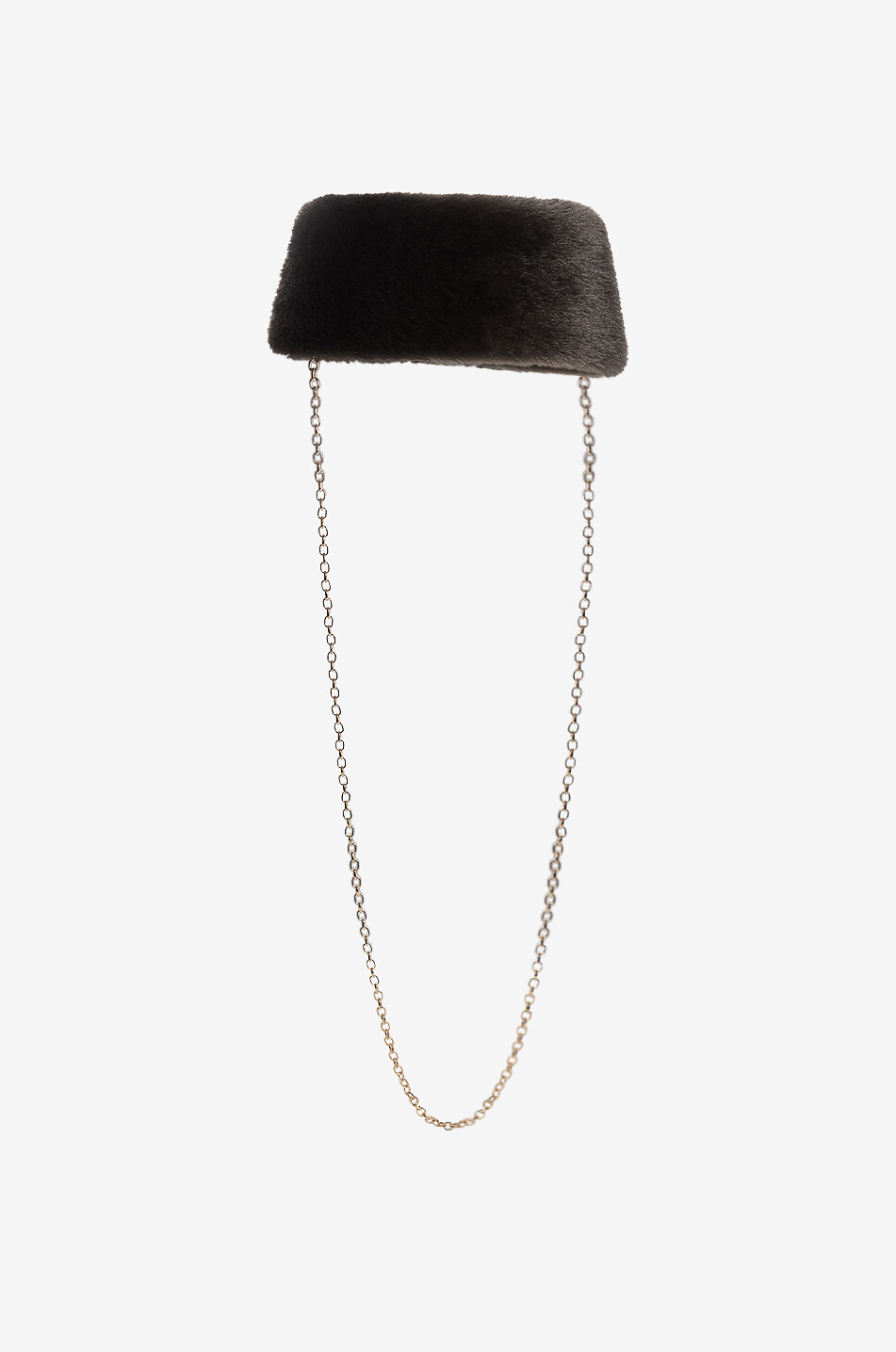 BY VANJA JOCIC Chapeau ovale à ornement décoratif Femme MARRON 2