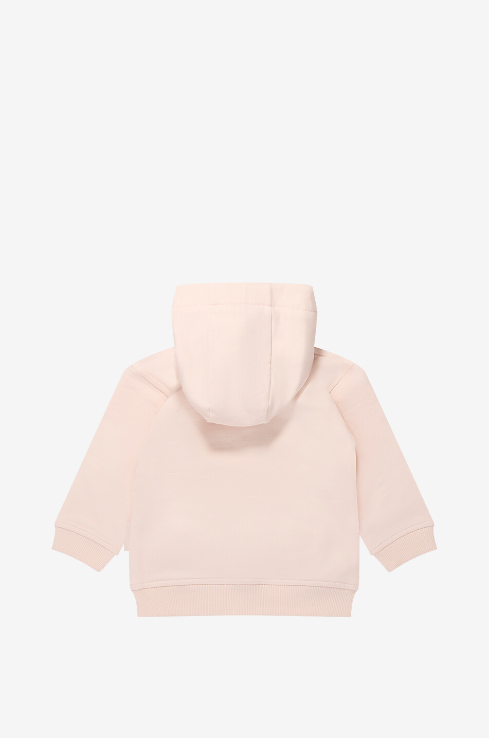 MONCLER Hooded cardigan and legging set in cotton baby Baby LIGHT PINK 2
