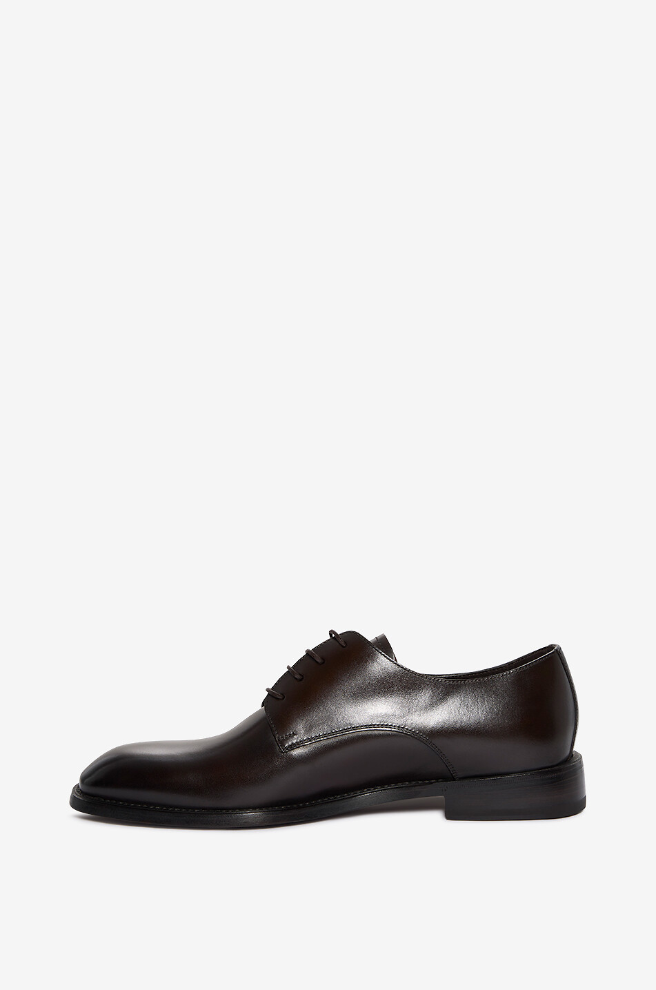 BARRETT Derbies à lacets en cuir lisse Homme MARRON FONCÉ 3