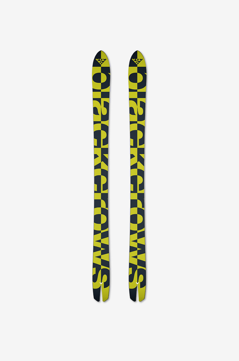 BLACKCROWS Freeride-Ski Vena Cor Herren GELB 2