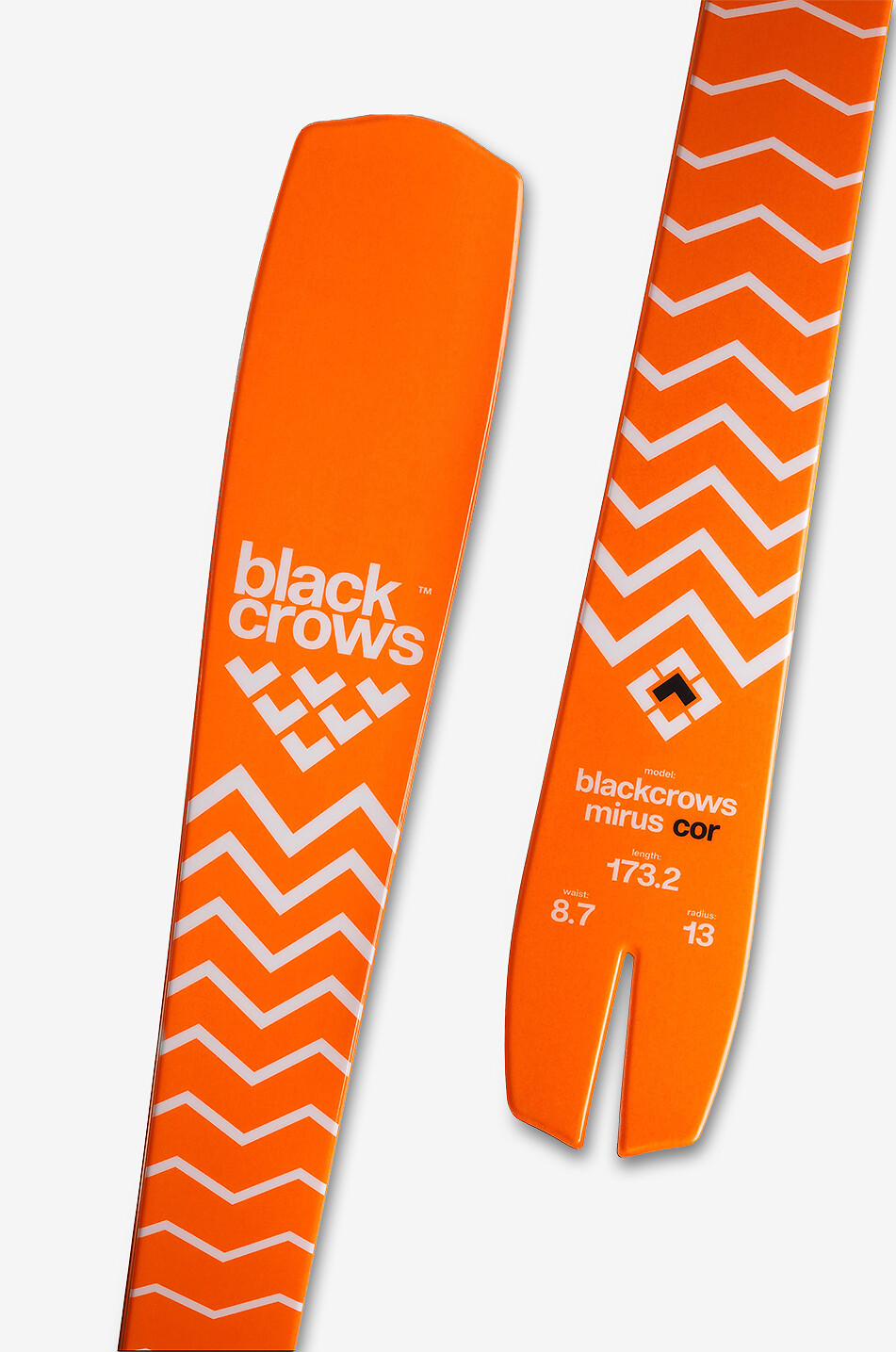 BLACKCROWS Skis all mountain freestyle Mirus Cor Homme ORANGE 4