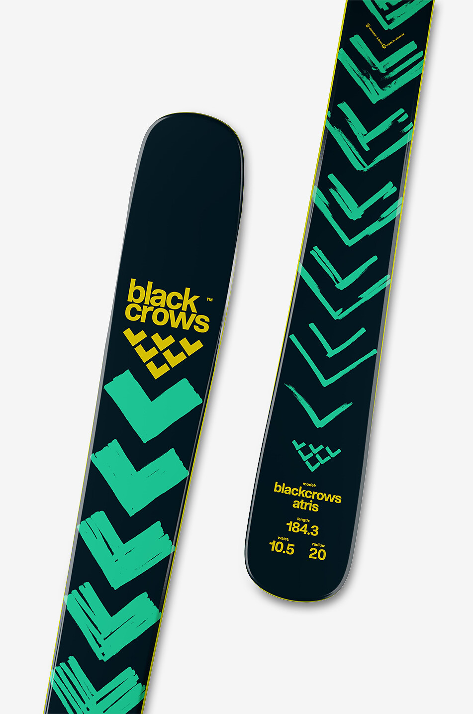 BLACKCROWS Ski all mountain freestyle Atris Homme BLEU 4