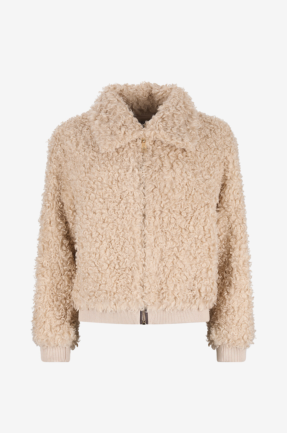 HEMISPHERE Kurze Jacke aus Kunstfellimitat Bouclé Ceddy Damen BEIGE 1