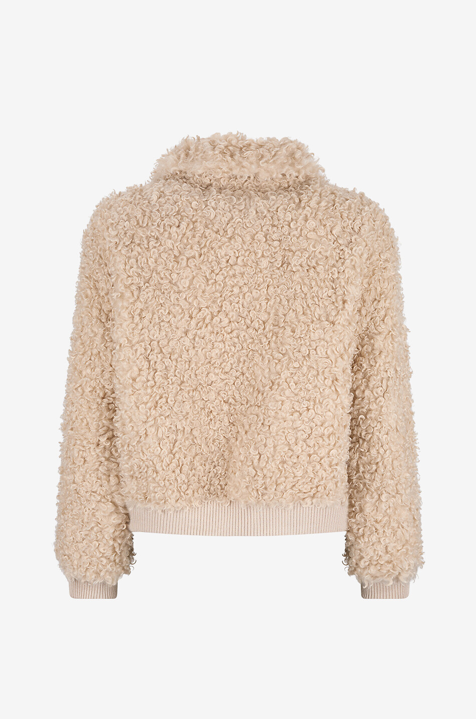 HEMISPHERE Kurze Jacke aus Kunstfellimitat Bouclé Ceddy Damen BEIGE 3