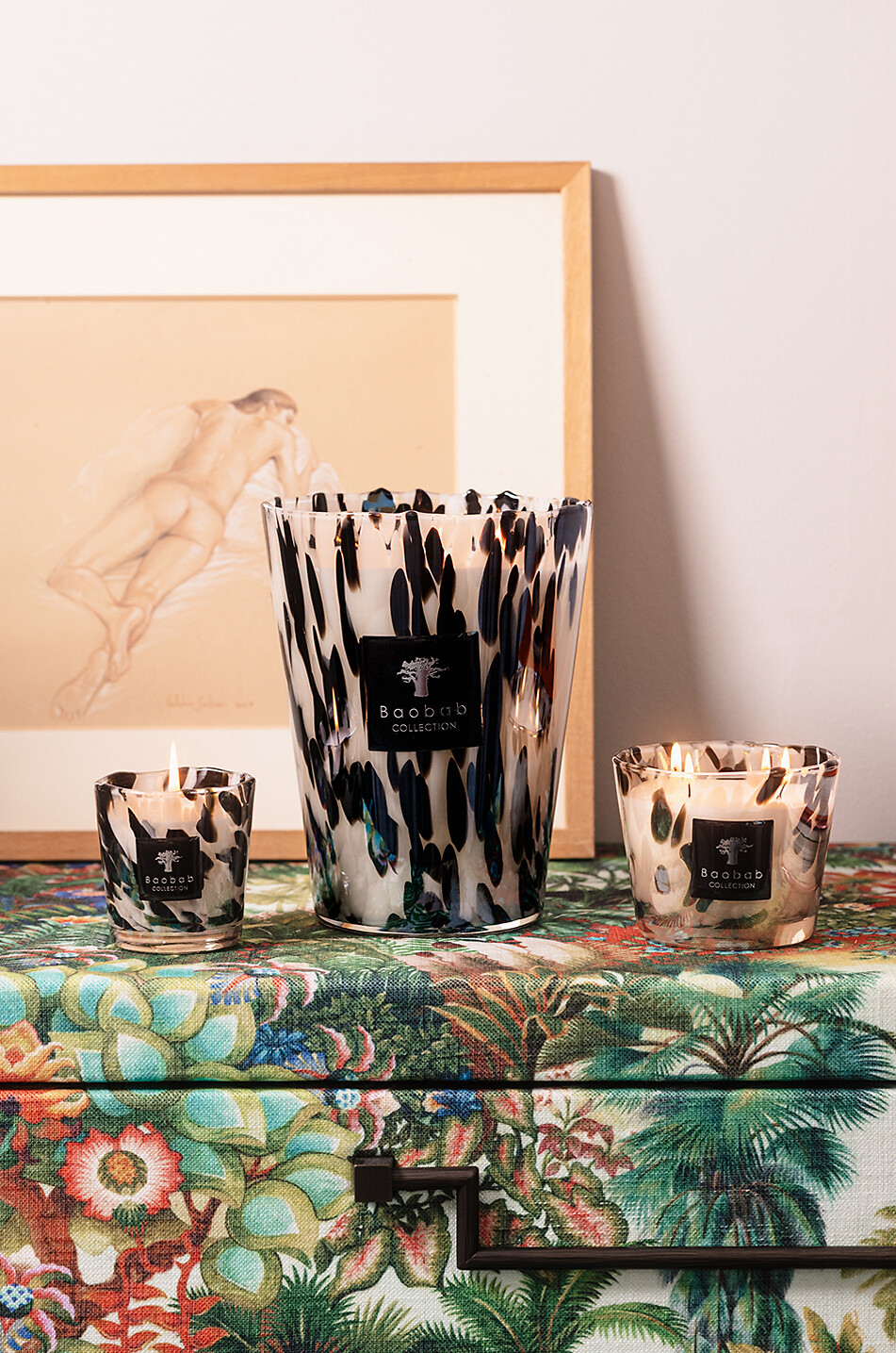 BAOBAB COLLECTION Black Pearls scented candle - MAX08 Home Colourless 3