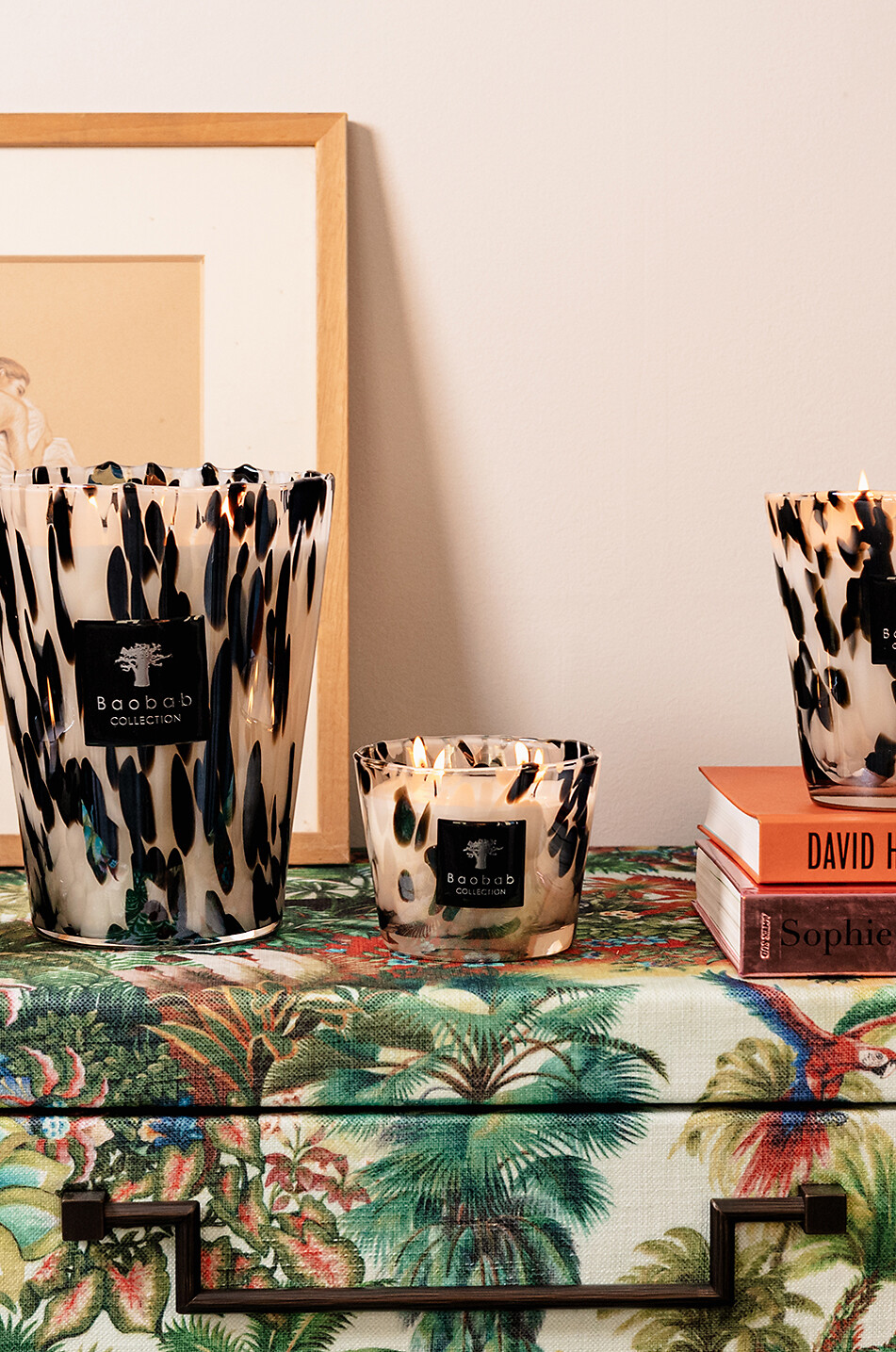 BAOBAB COLLECTION Black Pearls scented candle - MAX08 Home Colourless 8