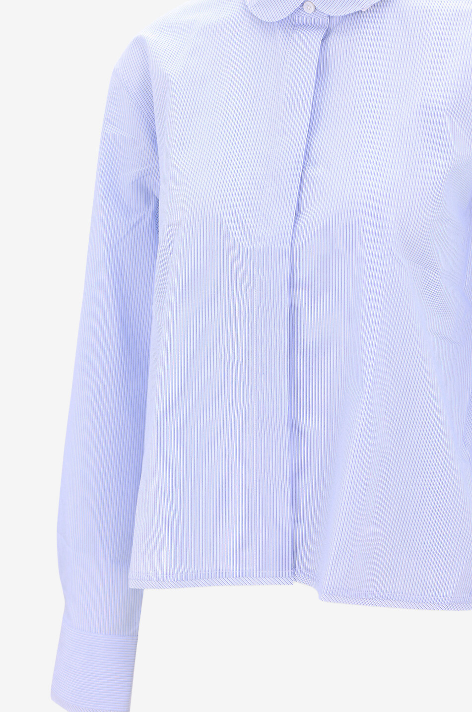 LIS LAREIDA Etienne long-sleeved striped cotton poplin shirt Women MULTI COLOURED 3