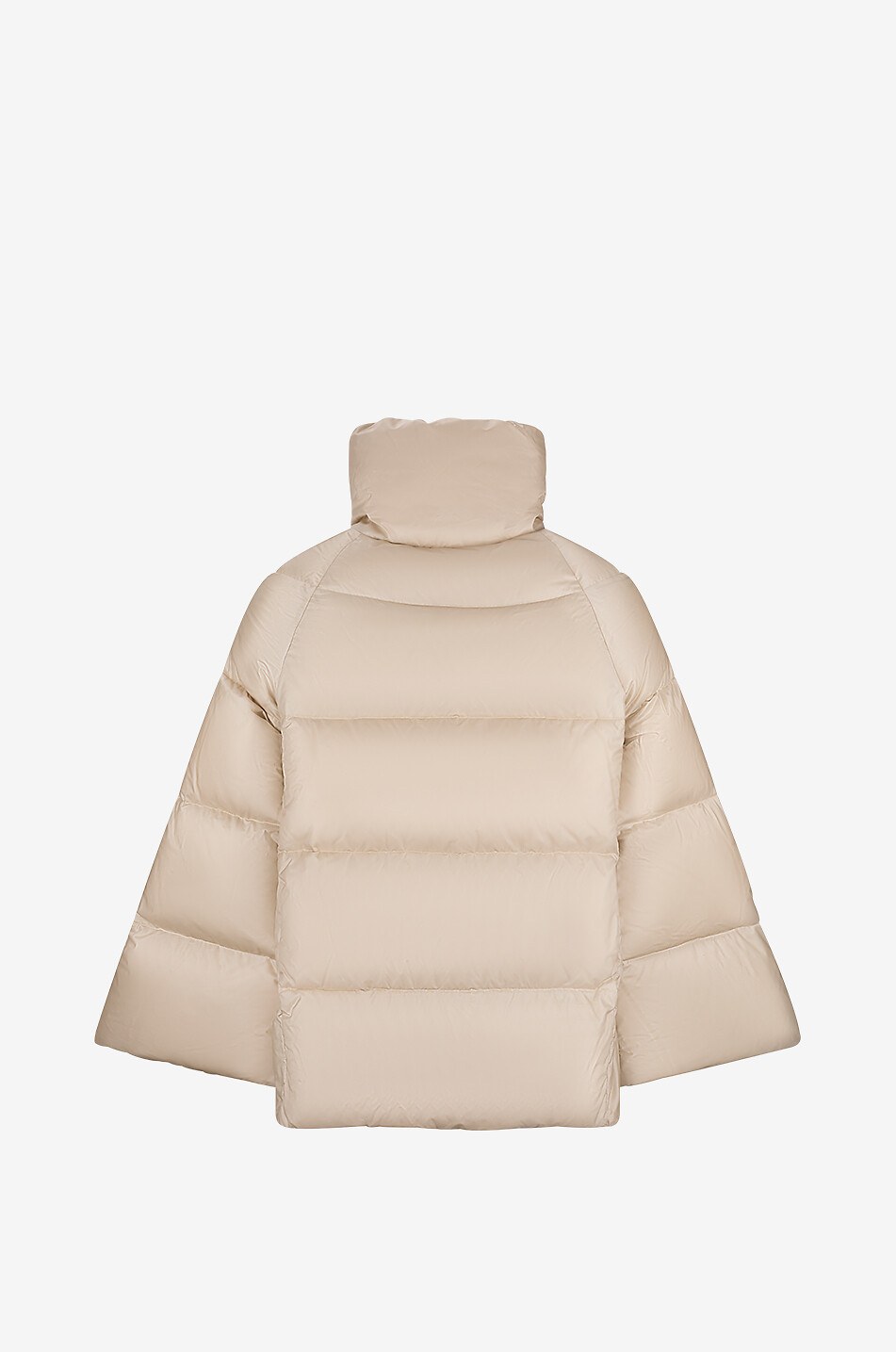 LIS LAREIDA Kurze gesteppte Stehkragendaunenjacke Hanja Damen BEIGE 2