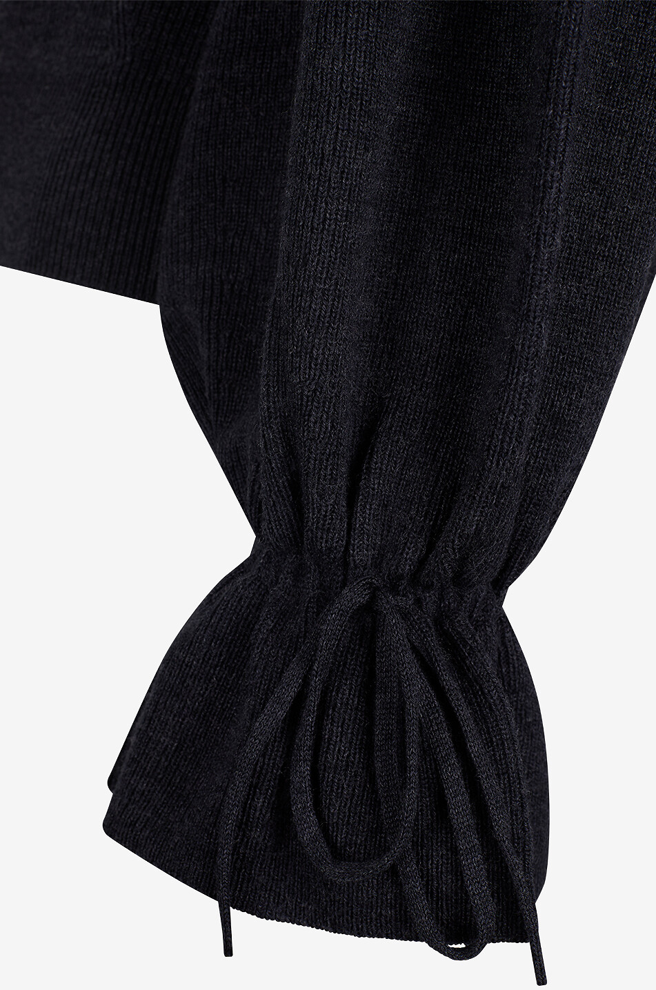 ULLA JOHNSON Camille wool turtleneck pullover with puff sleeves Women DARK GREY 3