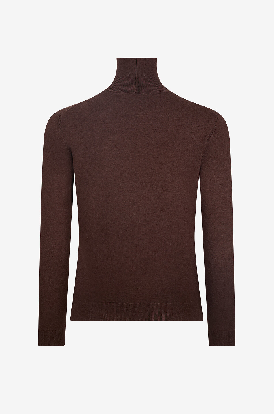 WEEKEND MAX MARA Kiku silk and wool blend roll-neck jumper Women BROWN 2