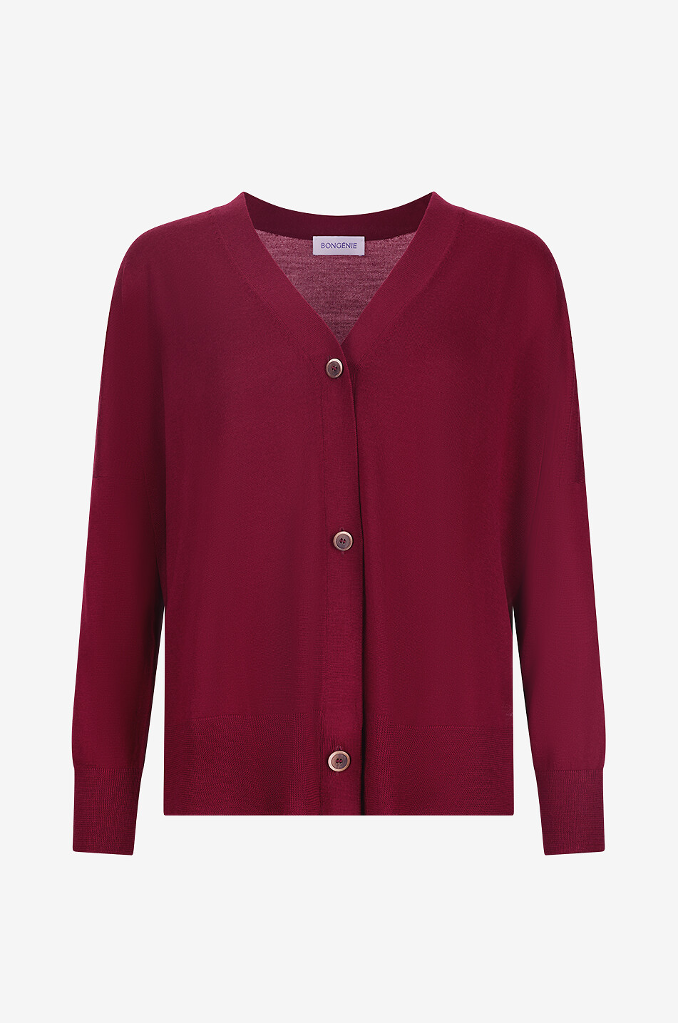 Gerader Cardigan aus Jersey-Stoff Tasmania